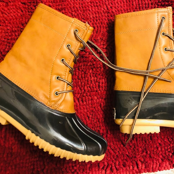 SPORTO RAIN DUCK BOOTS WOMEN’S Size—(8.0) - Picture 8 of 9